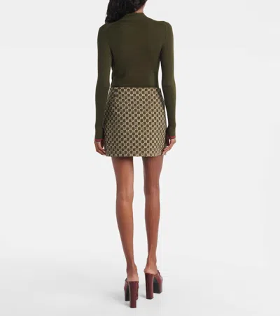 Gucci Midi And Knee Length Skirt Design In Green