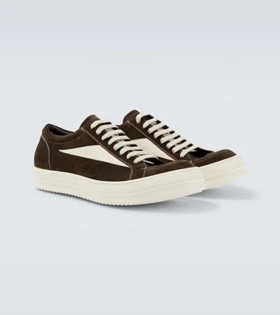 Rick Owens Vintage Sneaks Sneakers In Brown