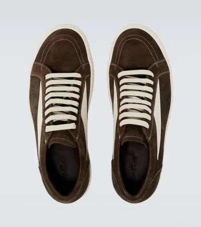 Rick Owens Vintage Sneaks Sneakers In Brown