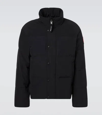 Canada Goose Kirby 750 Fill Power Down Workwear Jacket In Black