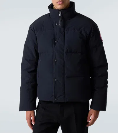 Canada Goose Kirby 750 Fill Power Down Workwear Jacket In Black