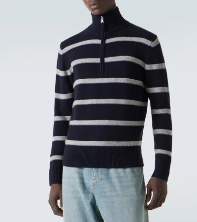 羊毛与羊绒半拉链毛衣