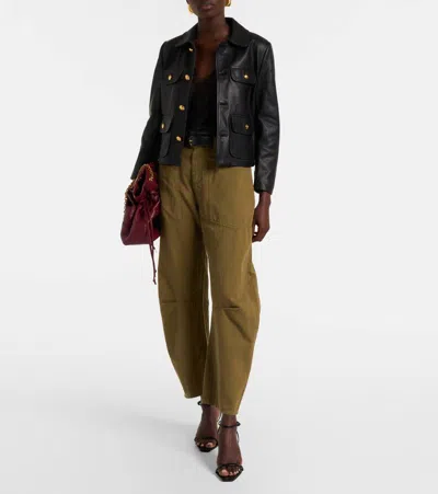 Nili Lotan Mabelle Lace-trimmed Silk Satin Camisole In Black