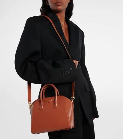 ANTIGONA迷你皮革托特包