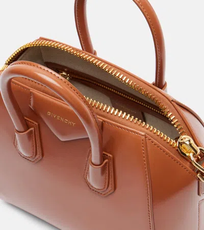 ANTIGONA迷你皮革托特包