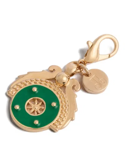 La Doublej Medallion Charm Pendant In Gold