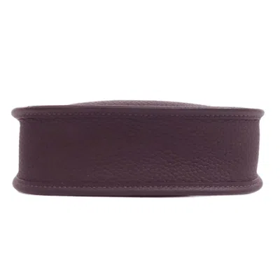 Pre-owned Hermes Evelyne Dark Brown Shoulder Bag ()