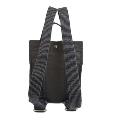 Pre-owned Hermes Gray Canvas Backpack ()
