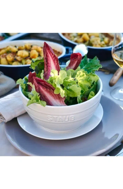 Staub Ceramic 2-piece Universal Bowl Set In White