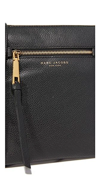 Shop Marc Jacobs Recruit North / South Cross Body Bag In Black