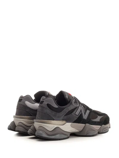 New Balance Mens Black 9060 Suede And Mesh Low-top Trainers In Black