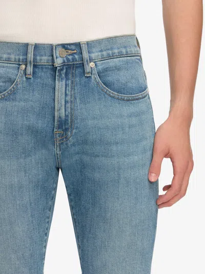 Frame Modern Straight Jeans In Blue