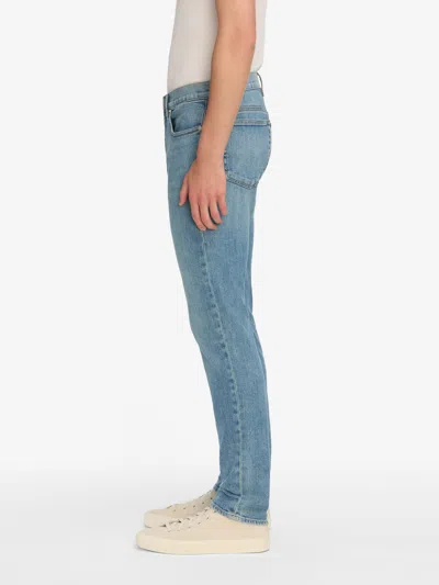 Frame Modern Straight Jeans In Blue