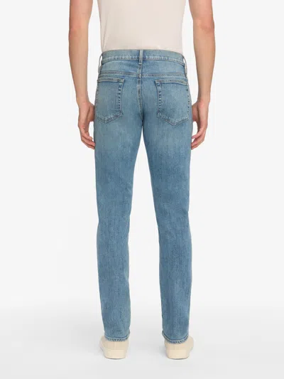 Frame Modern Straight Jeans In Blue