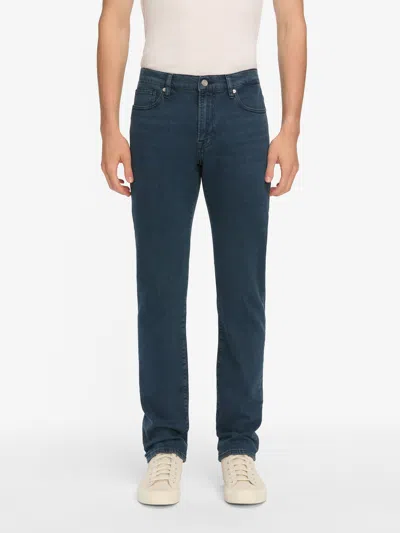 Frame Jetset Modern Straight Denim Jeans In Blue