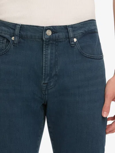 Frame Jetset Modern Straight Denim Jeans In Blue