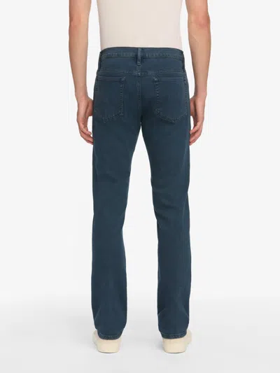 Frame Jetset Modern Straight Denim Jeans In Blue