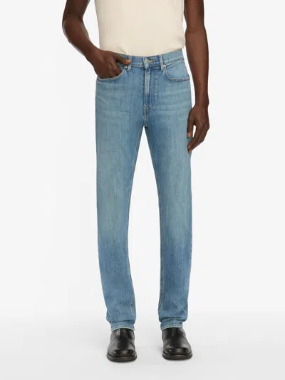Frame Modern Straight Jeans In Blue