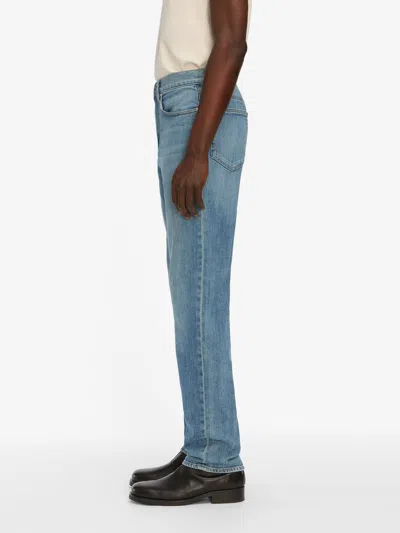 Frame Modern Straight Jeans In Blue