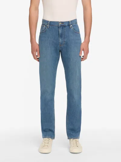 Frame Modern Straight Jeans In Blue