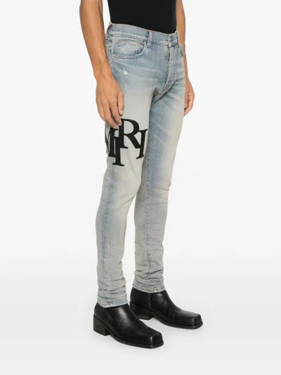 Amiri Jeans Blue In Multi