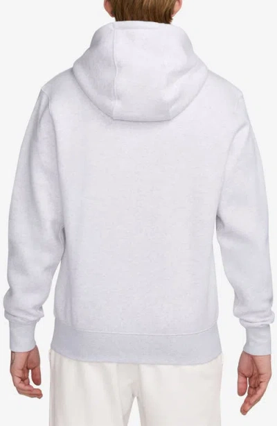 Nike Club Fleece Zip Hoodie In Gray