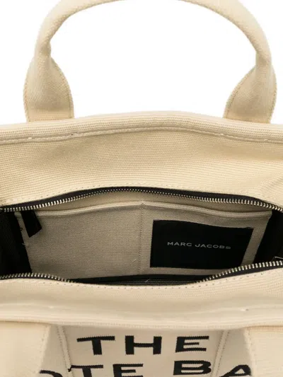 Marc Jacobs The Jacquard Medium Tote Bag In Neutral