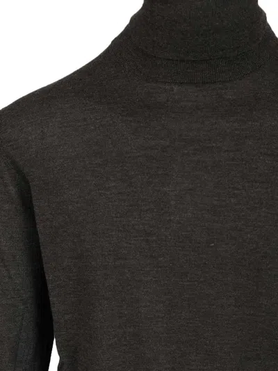 Dolce & Gabbana Cashmere Turtleneck Sweater Knitwear Grey In Gray