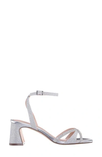 Nina Women's Bracha Block Heel Sandals In Silver
