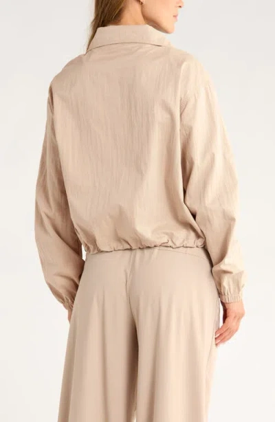Zella Boundless Utility Jacket In Neutral