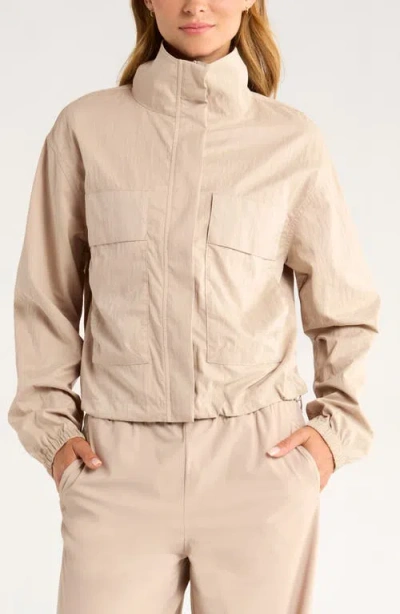 Zella Boundless Utility Jacket In Neutral