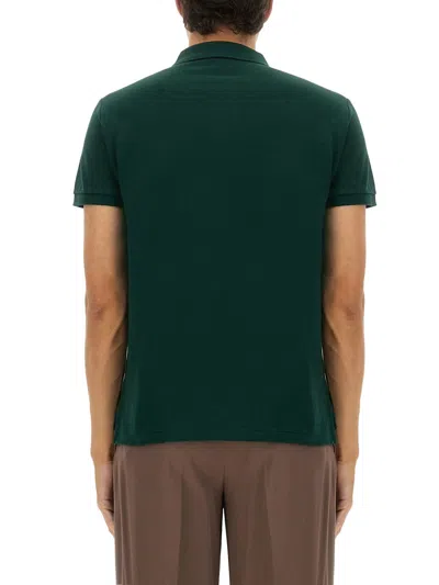Polo Ralph Lauren Cotton Piquet Polo Shirt In Green