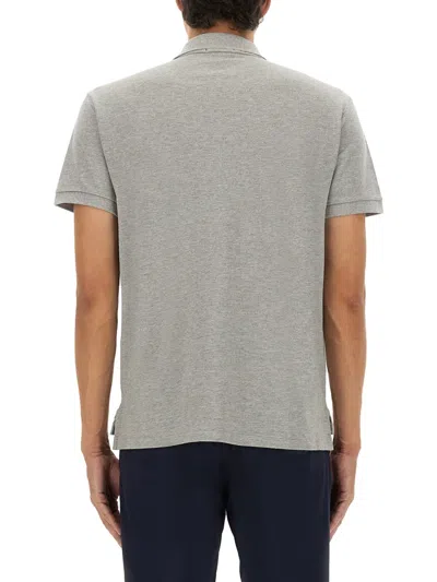 Polo Ralph Lauren Cotton Polo In Gray