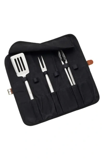 Zwilling Bbq 4pc Stainless Steel Grill Tool Set In Metallic