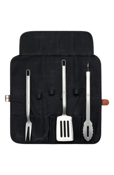 Zwilling Bbq 4pc Stainless Steel Grill Tool Set In Metallic