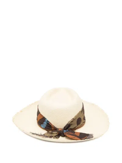 Sensi Studio Hippie Crochet Hat In Neutral