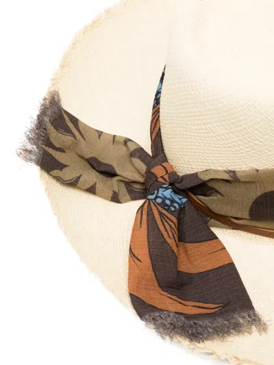 Sensi Studio Hippie Crochet Hat In Neutral