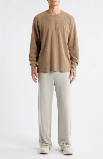 Bp. Silk Terry Wide Leg Pants In Gray