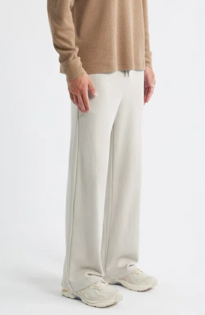 Bp. Silk Terry Wide Leg Pants In Gray