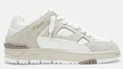 Axel Arigato Suede And Leather Sneakers With Cushioned Sole In Multi