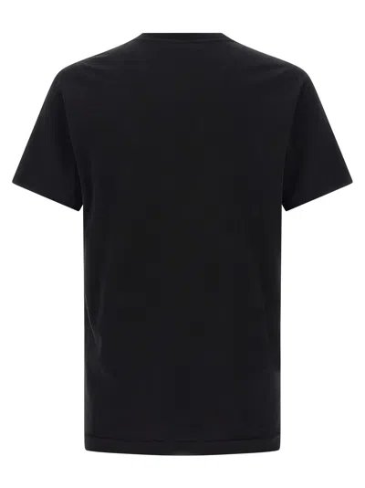 Dolce & Gabbana Crew Neck Short Sleeves T-shirt In Black
