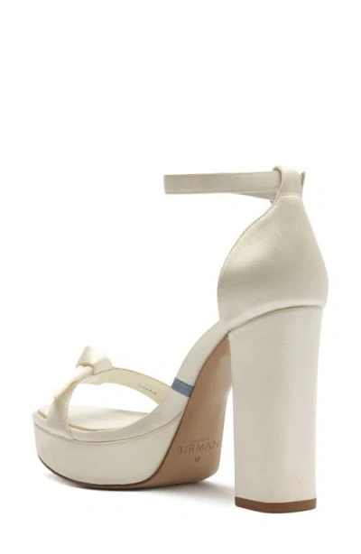 Alexandre Birman Clarita Flare Platform Bridal Sandal In Multi