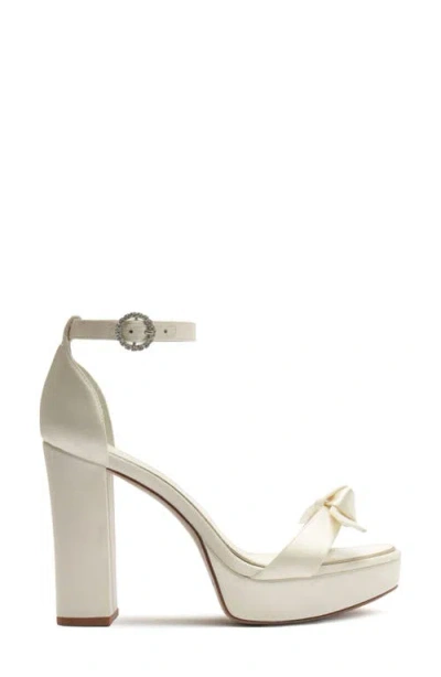 Alexandre Birman Clarita Flare Platform Bridal Sandal In Multi