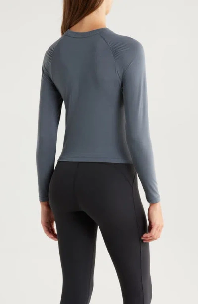 Free Fly Elevate Long Sleeve Performance T-shirt In Gray