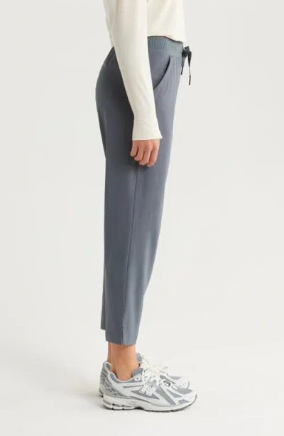 Free Fly Breeze Drift Drawstring Crop Pants In Blue