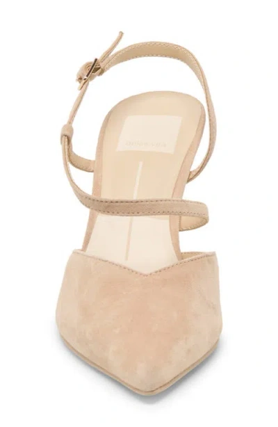 Dolce Vita Women's Kamra Asymmetrical Stiletto Pointed Toe Pumps In Brown