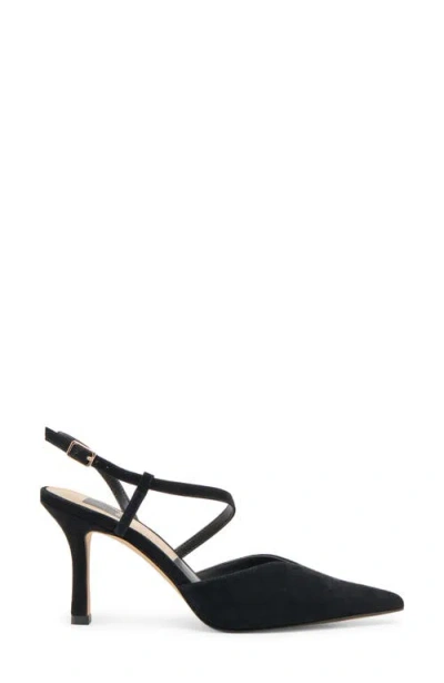 Dolce Vita Kamra Heels Onyx Suede In Black