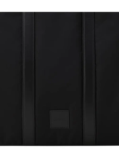 Lanvin Curb Nylon Tote Bag In Black