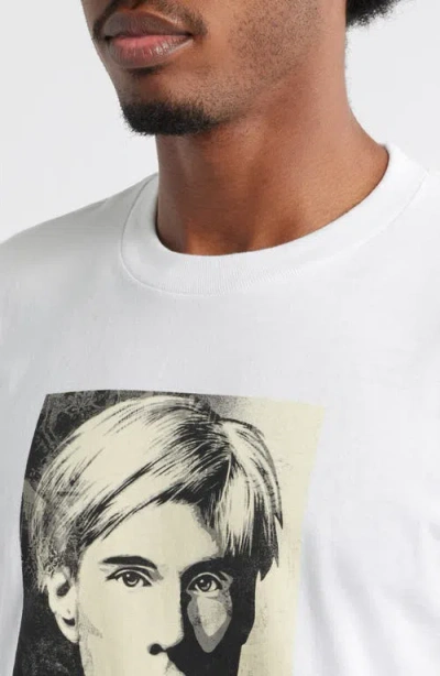 Obey Warhol Classic T-shirt In White