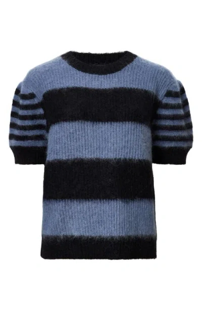 Allsaints Clem Striped Knitted T-shirt In Multi